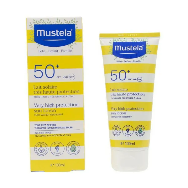 Aurinkovoide lapsille Mustela Niño Sol Spf Spf 50+ 100 ml