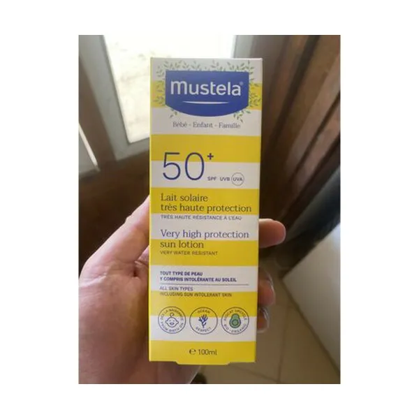 Sun Milk for Children Mustela Niño Sol Spf Spf 50+ 100 ml