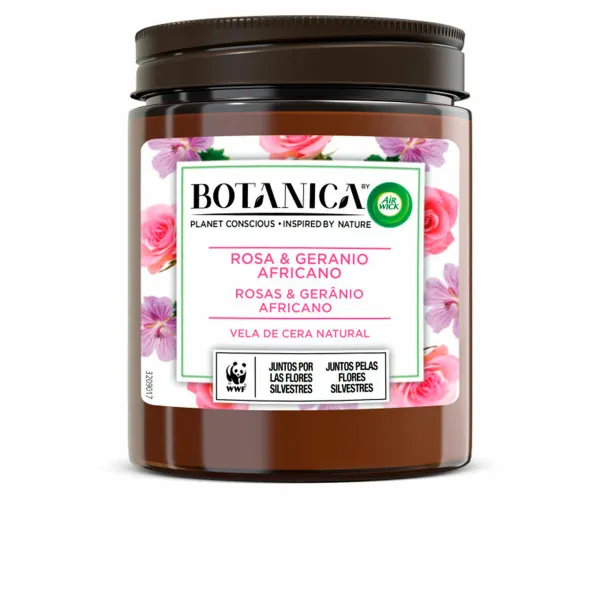 Aromātiska svece Air Wick Botanica Ģerānijs Rožu 205 g