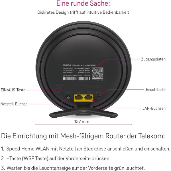 Wi-Fi Amplifier Telekom 40824613