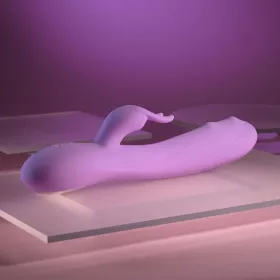 Divkārši Stimulējošs Vibrators Evolved Rozā