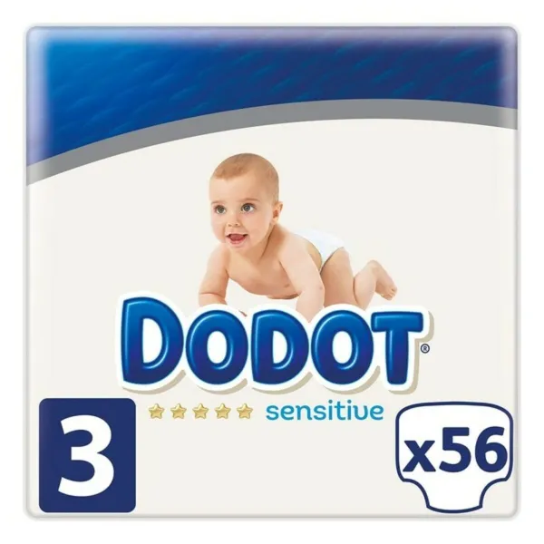Ühekordsed mähkmed Sensitive Dodot Dodot Sensitive (56 uds)
