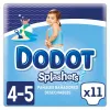 Vienkartinės sauskelnės Dodot Splashers 4-5 9-15 kg (11 Vienetai)