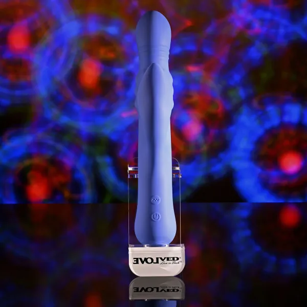 Divkārši Stimulējošs Vibrators Evolved Violets