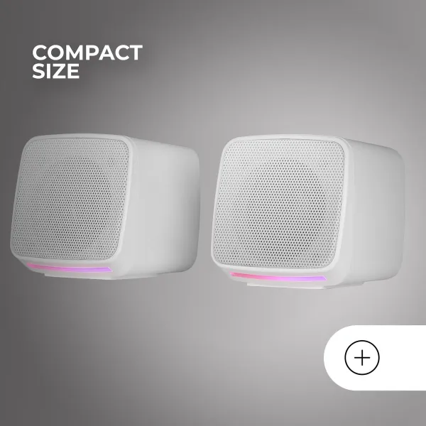 PC Speakers Mars Gaming MS-PRO White 4 W