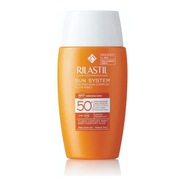 Sauļošanās līdzeklis bērniem Rilastil Sun System Baby Spf 50+ 50 ml Mazulis