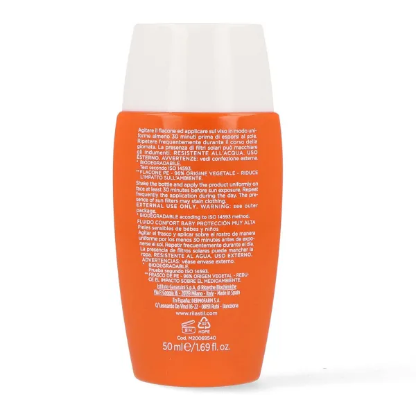 Kremas nuo saulės vaikams Rilastil Sun System Baby Spf 50+ 50 ml Kūdikis