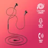 Headphones NGS CROSSFLIPBLACK Black