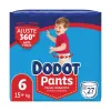 Одноразовые подгузники Dodot Dodot Pants 15+ kg Размер 6 27 штук