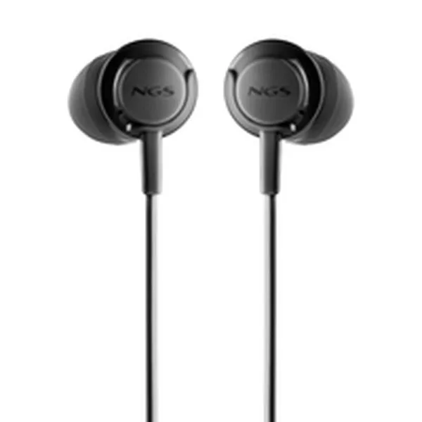 Headphones NGS CROSSSTEPBLACK Black