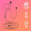 Headphones NGS CROSSSTEPBLACK Black