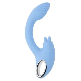 Dual Stimulation Vibe- vibraattori Evolved Playboy Sininen