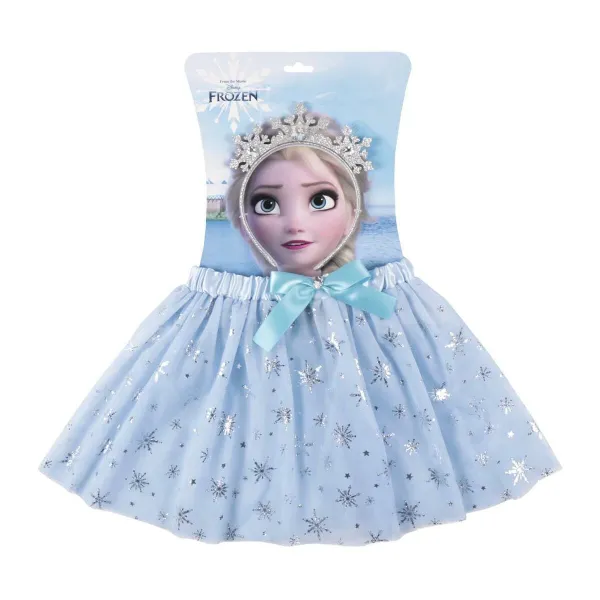 Children's costume Frozen Blue 30,0 x 30,0 x 1,0 cm 2 Pieces