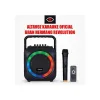 PC Speakers FONESTAR BOX-35LED Black Amber