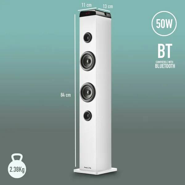 Portable Bluetooth Speakers NGS SKYCHARM PRO 50W