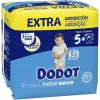 Одноразовые подгузники Dodot Etapas Extra 5 12-17 kg (56 штук)