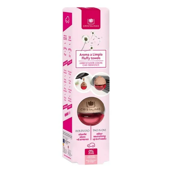 Automobilio oro gaiviklis Cristalinas 1 Fluffy Towels Švarus oras 6 ml