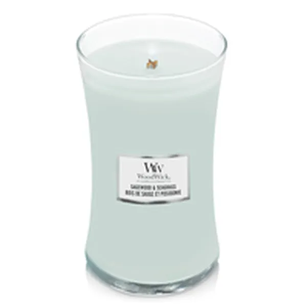Ароматизированная свеча Woodwick Sagewood & Seagrass 610 g