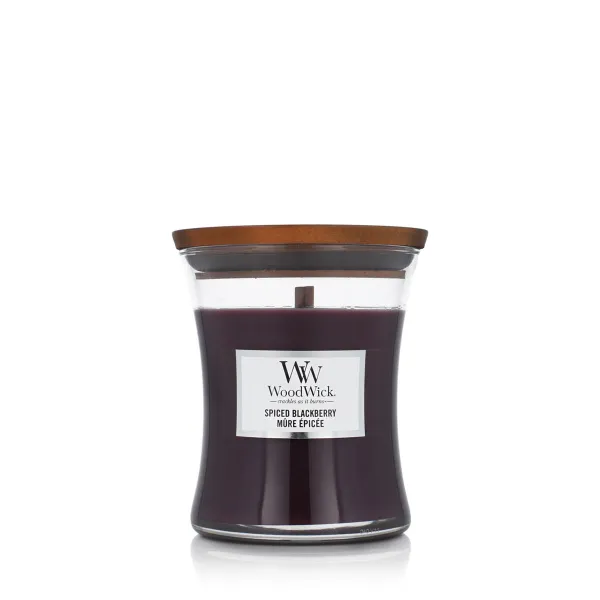 Aromatizuota žvakė Woodwick Spiced Blackberry 275 g