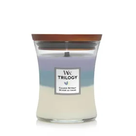 Scented Candle Woodwick Trilogy Calming Retreat
