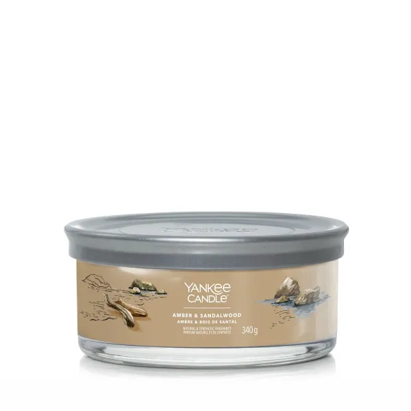 Ароматизированная свеча Yankee Candle Amber & Sandalwood 340 g