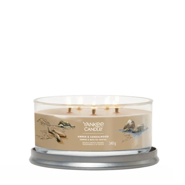 Aromatizuota žvakė Yankee Candle Amber & Sandalwood 340 g