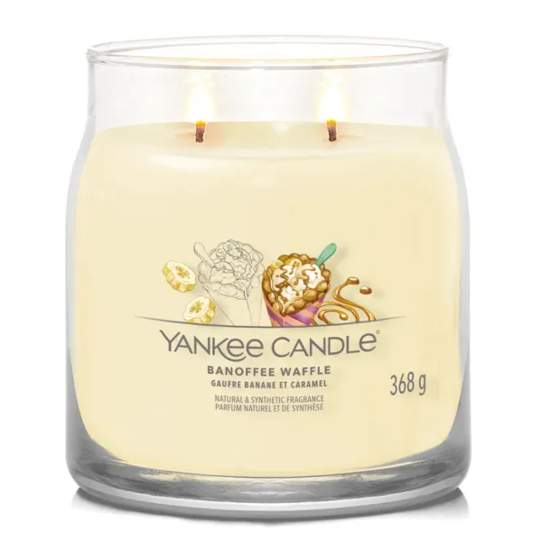 Scented Candle Yankee Candle Banoffee Waffle 368 g