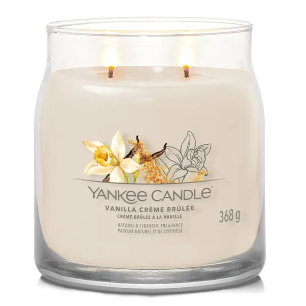 Scented Candle Yankee Candle Vanilla Creme Brulée 368 g