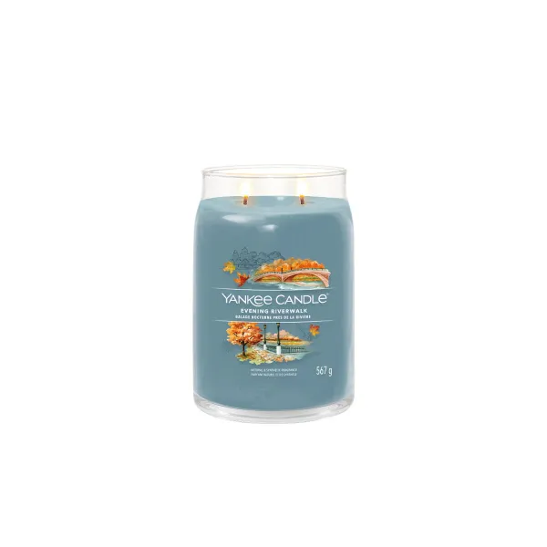 Aromātiska svece Yankee Candle Evening Riverwalk 567 g