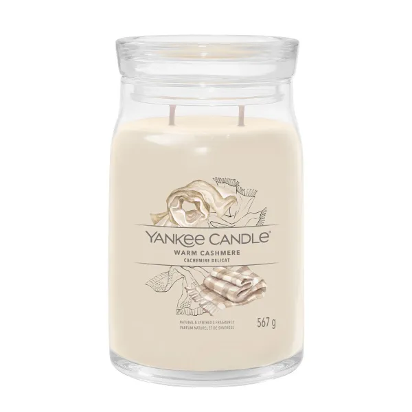 Aromātiska svece Yankee Candle Warm Cashmere 567 g