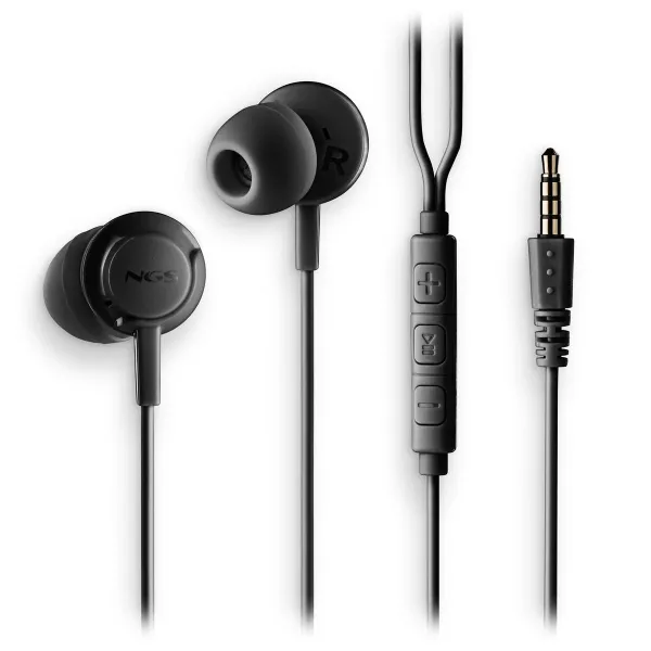 Headphones NGS CROSSDRIFTBLACK Black