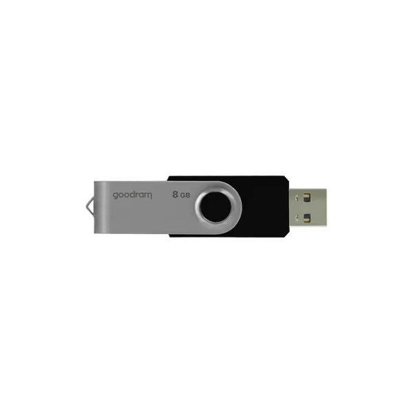 USВ-флешь память GoodRam UTS2 USB 2.0 Чёрный Серебристый 8 Гб (1 штук)