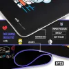 BT21 - Gaming/desk mat XXL with LED illumination (90 x 40 cm)