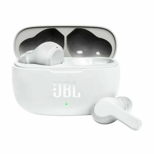 Bluetooth Kuulokkeet Mikrofonilla JBL JBLW200TWSWHT Valkoinen