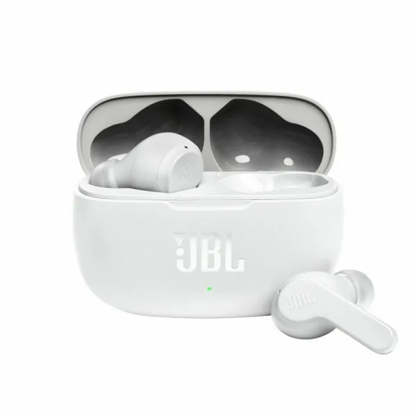Bluetooth Austiņas ar Mikrofonu JBL JBLW200TWSWHT Balts