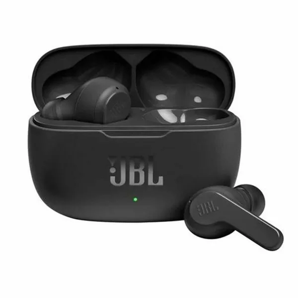 Bezvadu austiņas ar uzlādes ietvaru JBL Wave 200 Melns Bezvadu