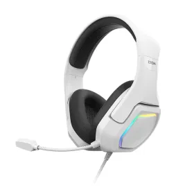 Bluetooth Austiņas ar Galvaspanti Krom NXKROMKOPA71WH Balts