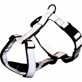 Koiran valjaat Trixie Premium Reflect Grafiitinharmaa M/L