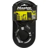 Tabalukuga kaabel Master Lock Must