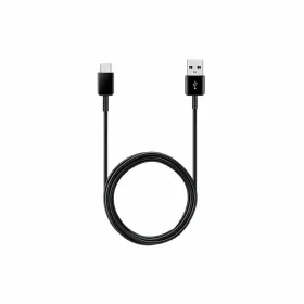 USB A - USB C kabelis Samsung EP-DG930 Juoda 1,5 m
