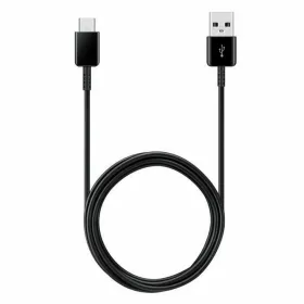USB A - USB C kabelis Samsung EP-DG930 Juoda 1,5 m