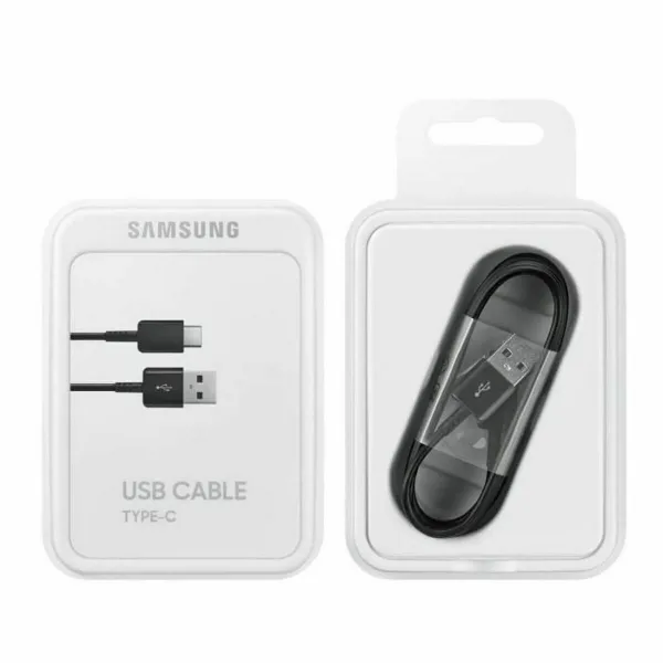 USB A to USB-C Cable Samsung EP-DG930 Black 1,5 m