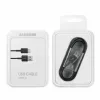 USB A - USB C kabelis Samsung EP-DG930 Juoda 1,5 m