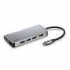 USB Hub NGS WONDER DOCK 8 Silver