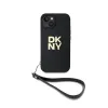DKNY Wrist Strap Stock Logo - Case for iPhone 15 / 14 / 13 (Black)