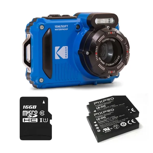 Children’s Digital Camera Kodak WPZ2BL6 Blue 16 MP