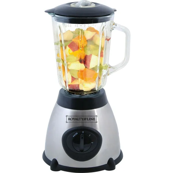 Kuppiblenderi Royalty Line Hopeinen 500 W 1,5 L