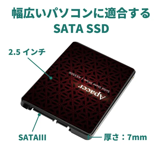 Hard Drive Apacer AS350X 512 GB SSD