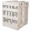 pudeļu statīvs Alexandra House Living Dabisks Egles koksne 43 x 32 x 33 cm 9 pudeles Bloks
