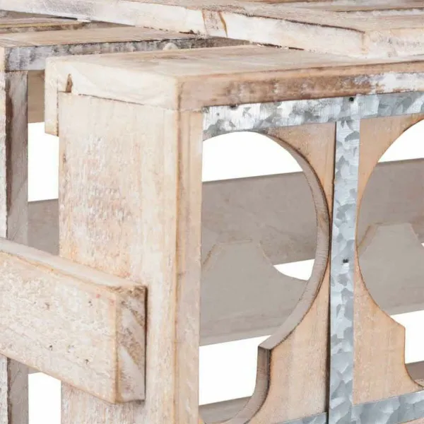 Bottle rack Alexandra House Living Natural Fir wood 55 x 32 x 41 cm 16 bottles Box